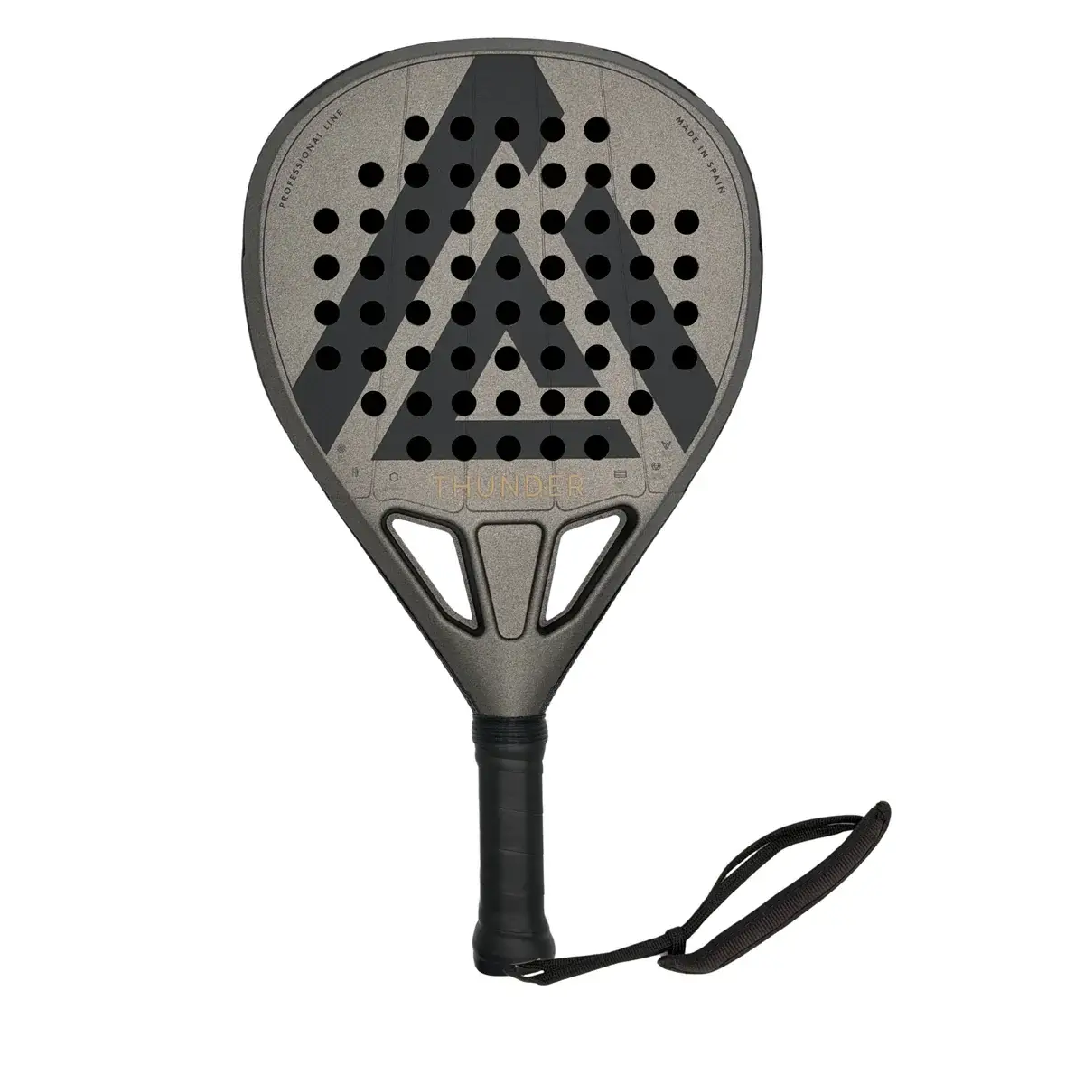 Alkemia Thunder 2026 padel racket front view