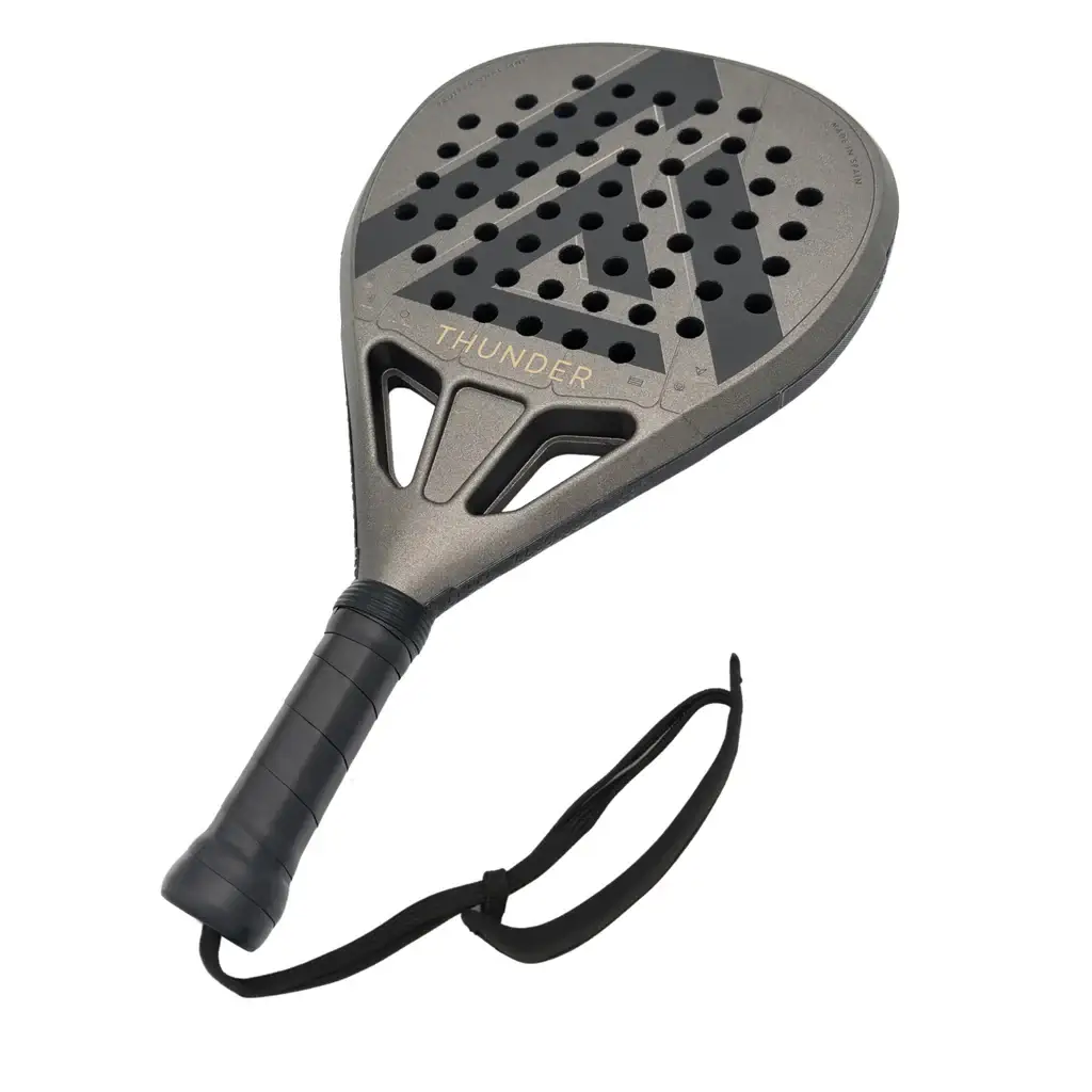 Alkemia Thunder 2026 padel racket detail