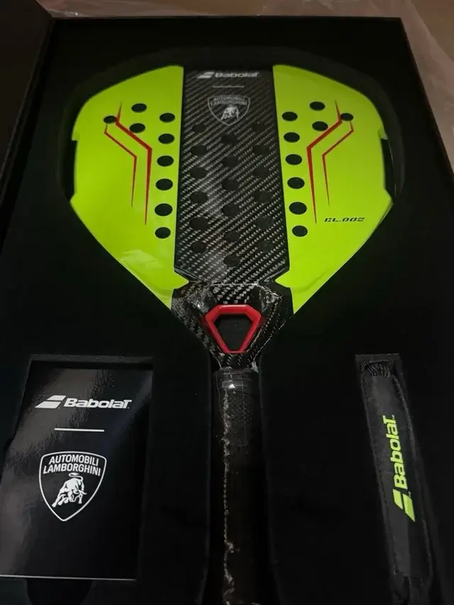 Babolat x Lamborghini BL002 padel racket detail