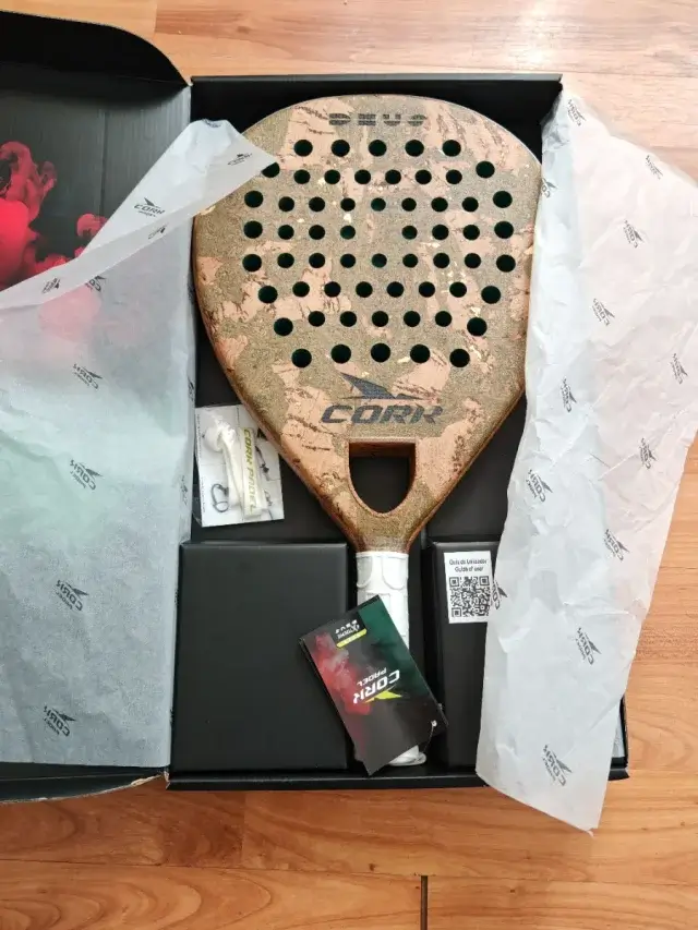 Cork Extreme Deus padel racket detail