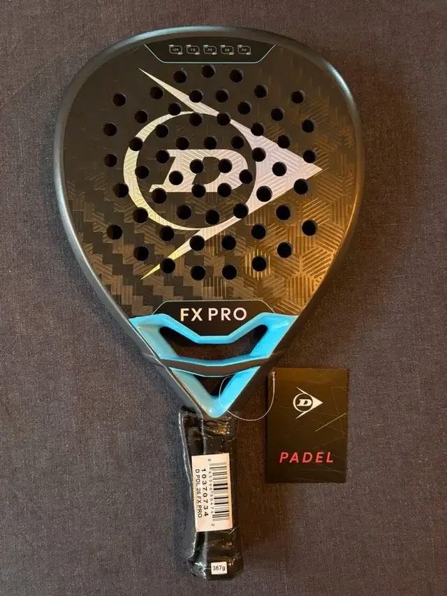 Dunlop FX PRO padel racket front view