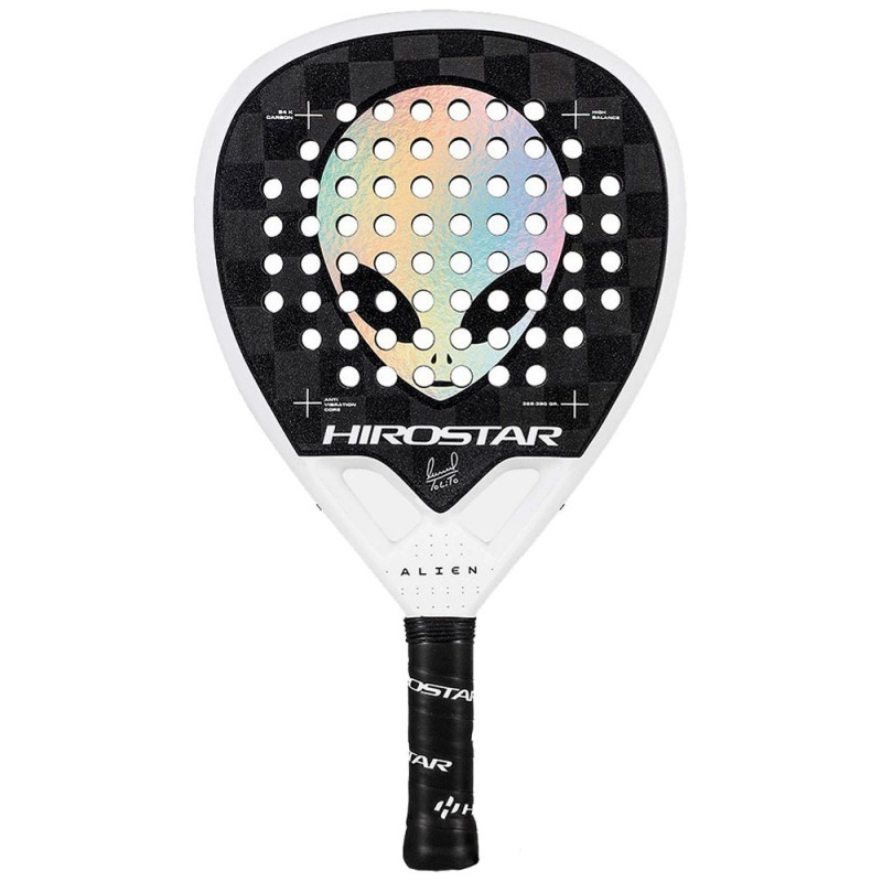 Hirostar Alien Pro 25 padel racket front view