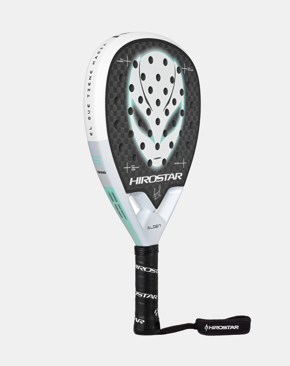 Hirostar Alien Pro 25 padel racket detail
