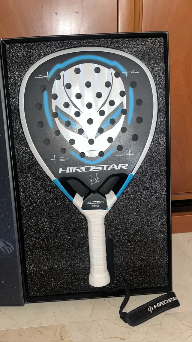 Hirostar Alien Pro 26 - Tolito Aguirre padel racket front view