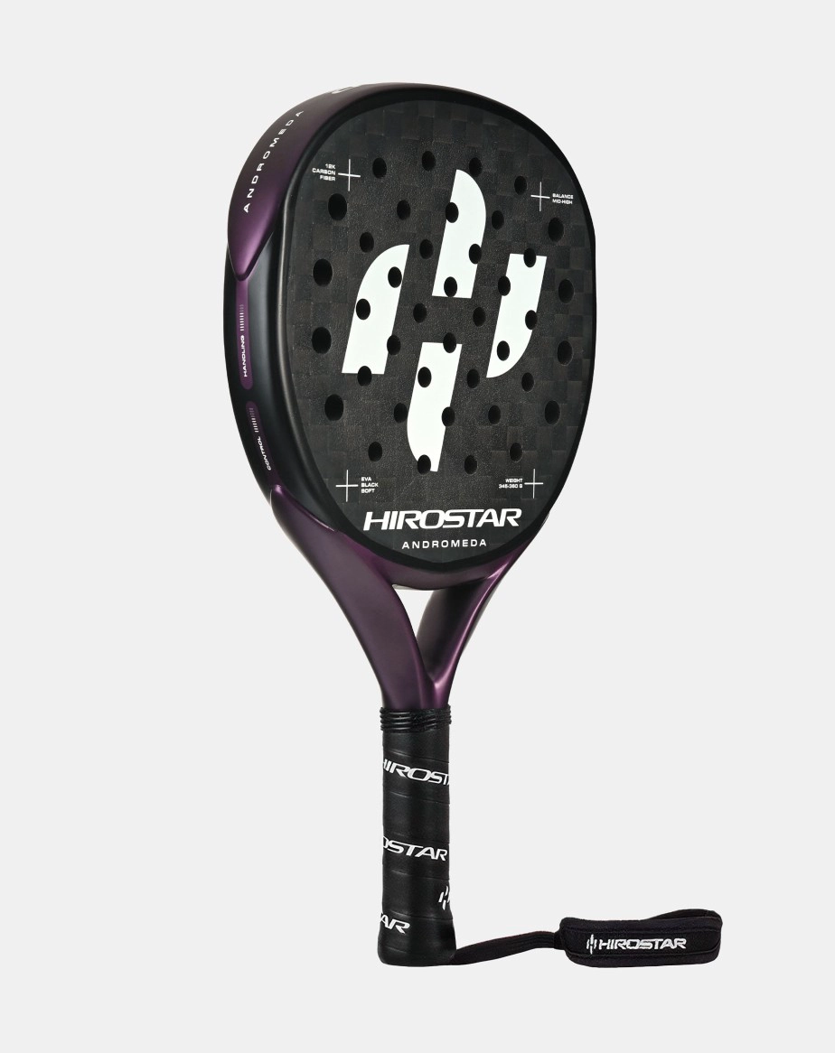Hirostar Andromeda 26 padel racket detail
