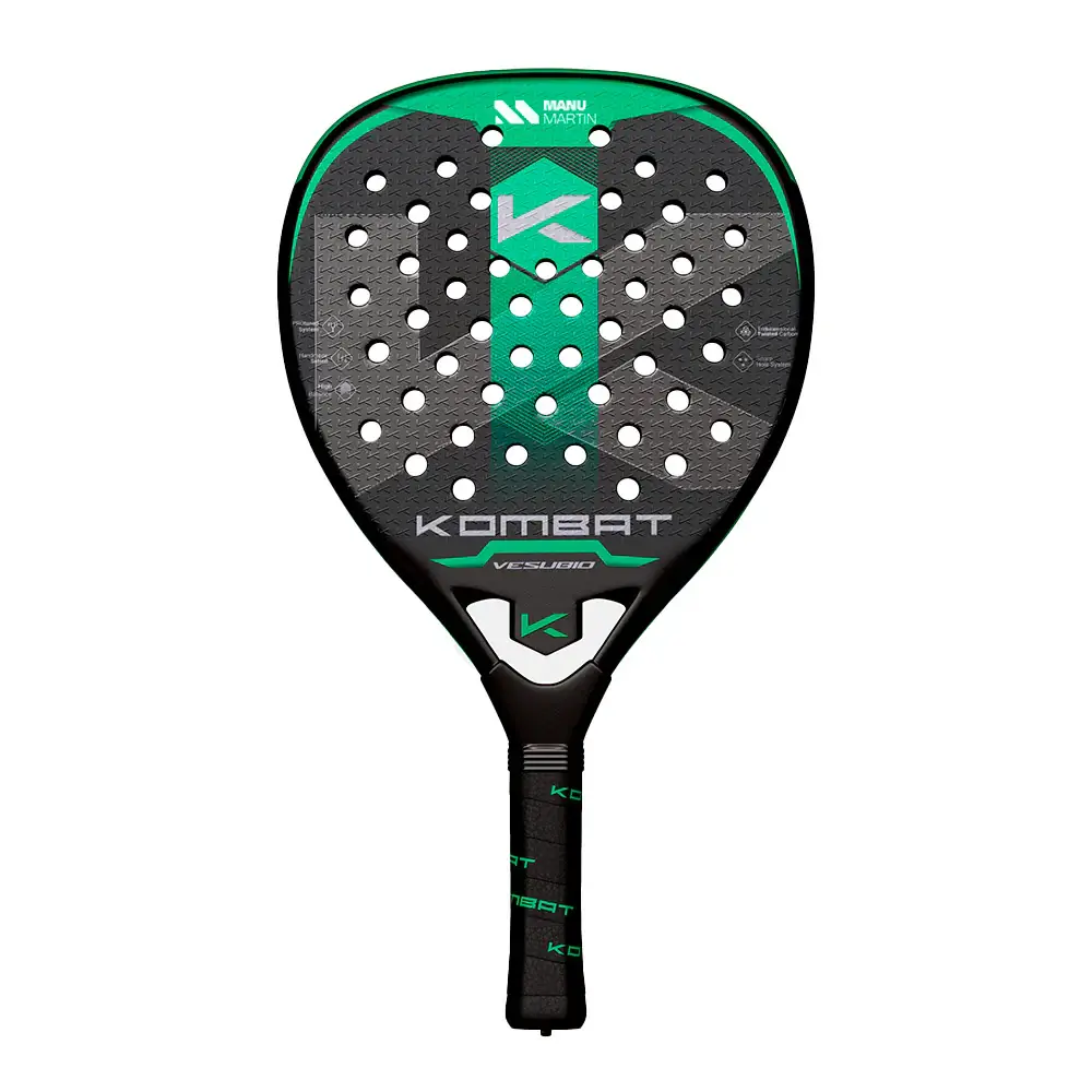 KOMBAT VESUBIO 2025 padel racket front view