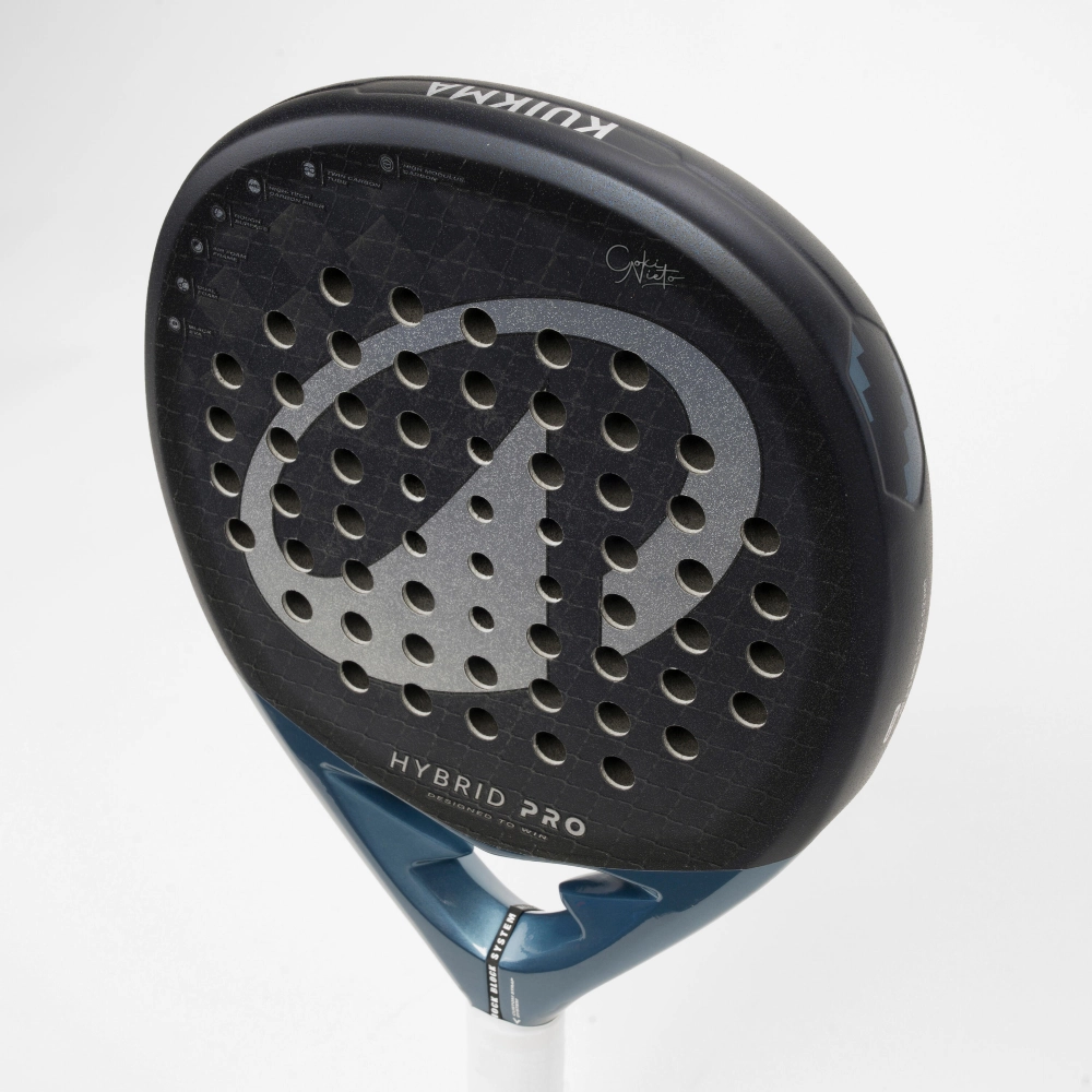 Kuikma Hybrid Pro Coki Nieto padel racket detail