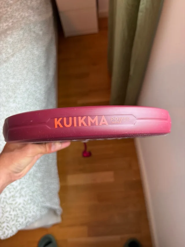 Pala de pádel Adulto - Kuikma Power Metal padel racket detail