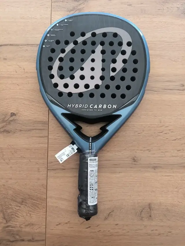 Pala de pádel Kuikma PR Hybrid Carbon Coki Nieto padel racket front view