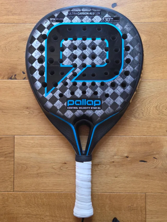 Pallap Control Velocity Star 01 padel racket front view