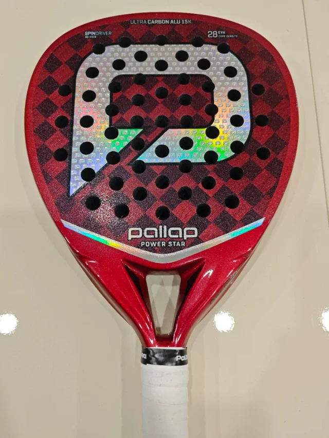 Pallap Power Star 2026 padel racket front view