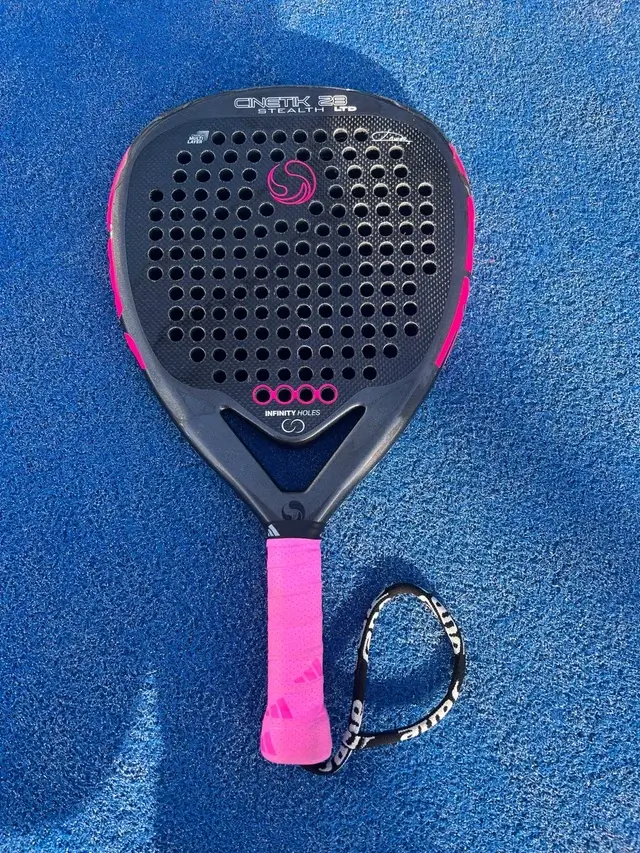 SANE Cinetik 28 Stealth LTD - Javi Ruiz Edition padel racket detail