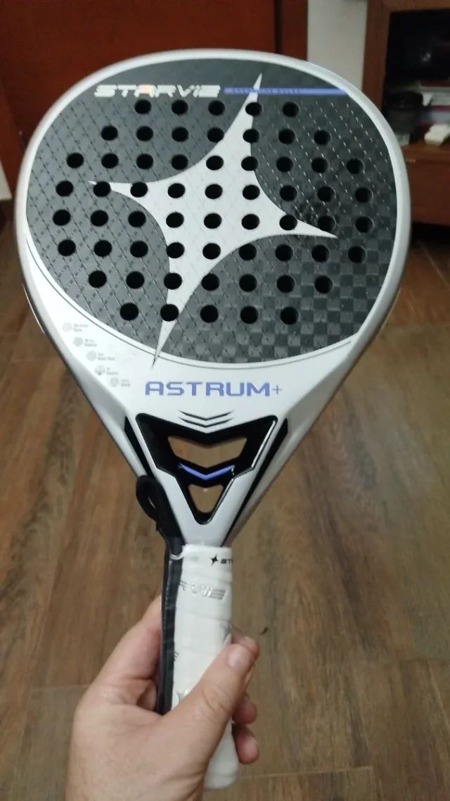 StarVie Astrum+ 2026 padel racket front view