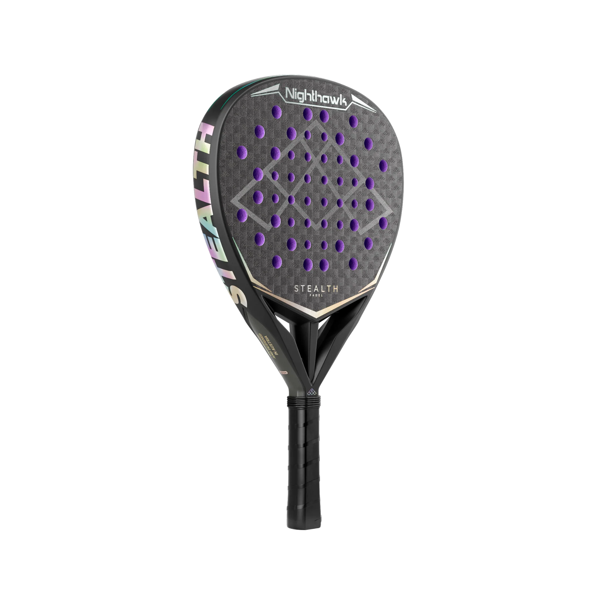 Stealth Padel Nighthawk padel racket front view