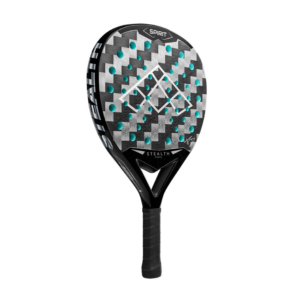Stealth Padel Spirit for Facu Dominguez padel racket front view