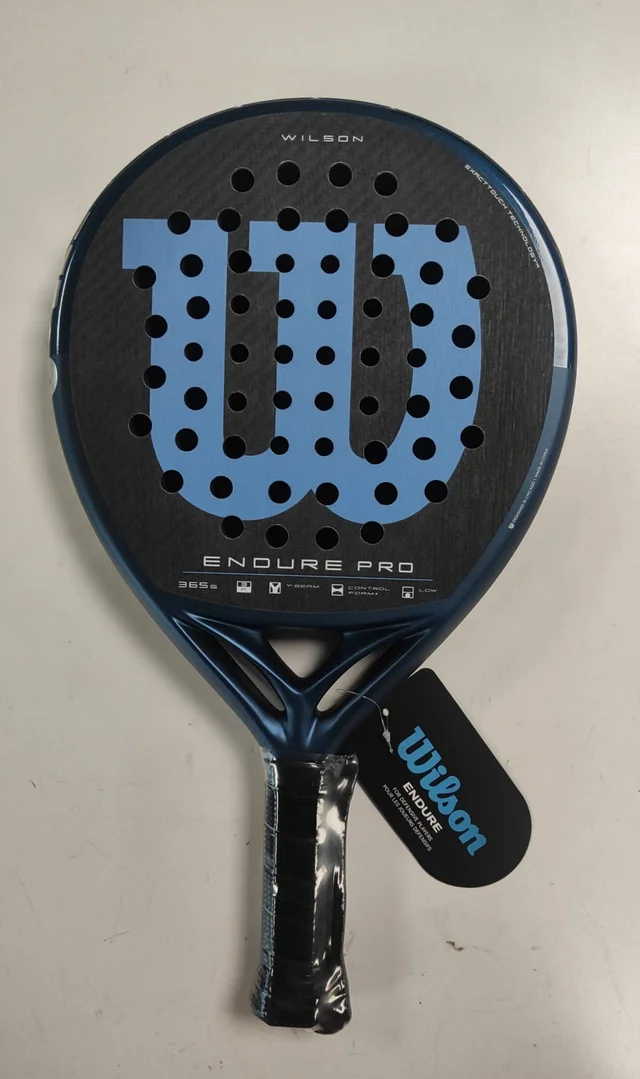 Wilson ENDURE V1 padel racket front view